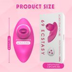 Licker Strap-on Vibe with Tongue - Image 9