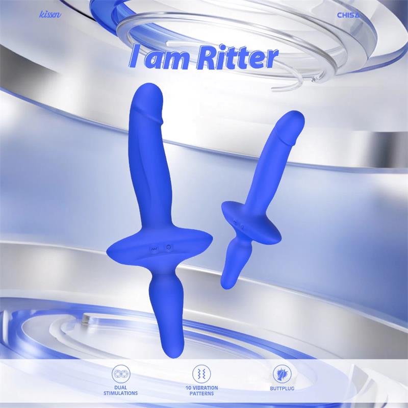 Ritter-Vibe-and-Butt-Plug Ritter Vibe and Butt Plug - Image 1