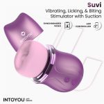 Suvi Stimulator with Licking, Biting, Suction and Vibration USB-C with APP - Image 23